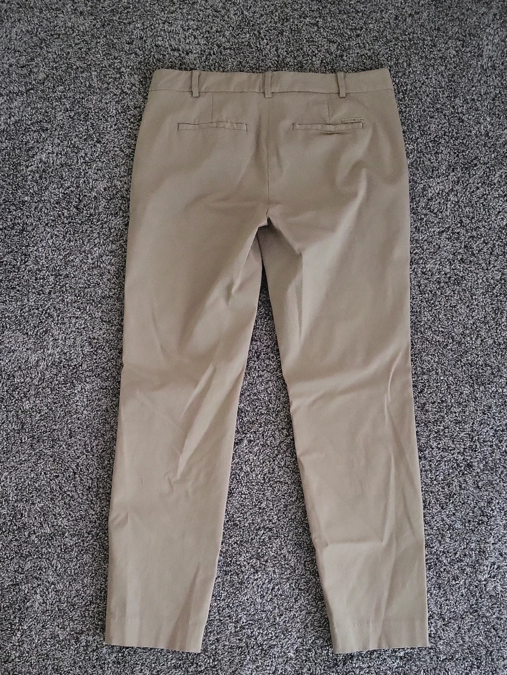Michael Kors Slim Straight Tan Chino Pants